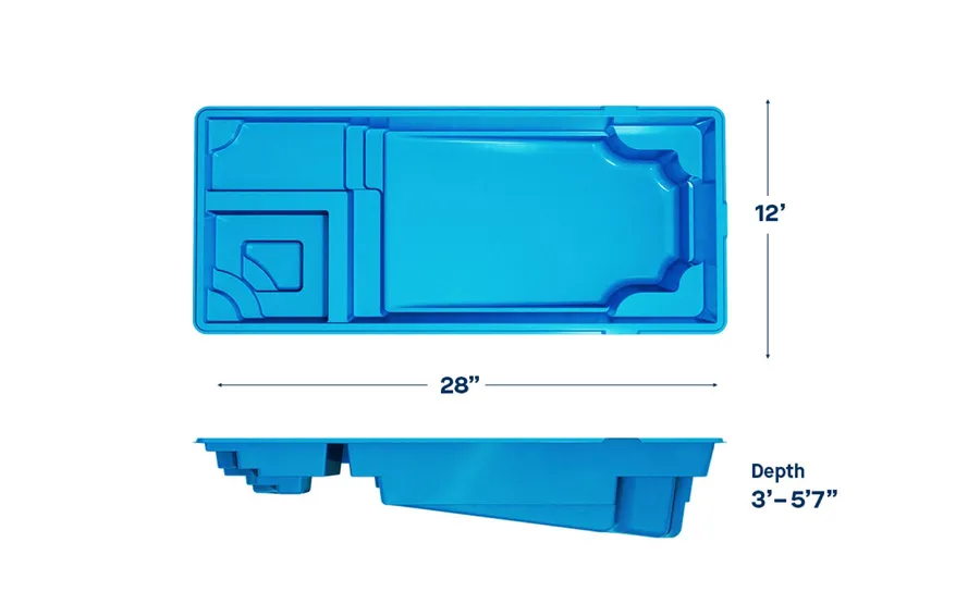 Astoria 12 dimensions and depth specifications