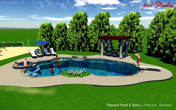 Decking — Pleasant Pools renovation work